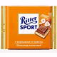 Шоколад Ritter Sport молочный с карамелью и орехом